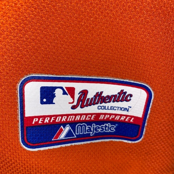 MAJESTIC MLB NEW YORK METS AUTHENTIC VINTAGE BASEBALL JERSEY | SZ 2X - Picture 9 of 10